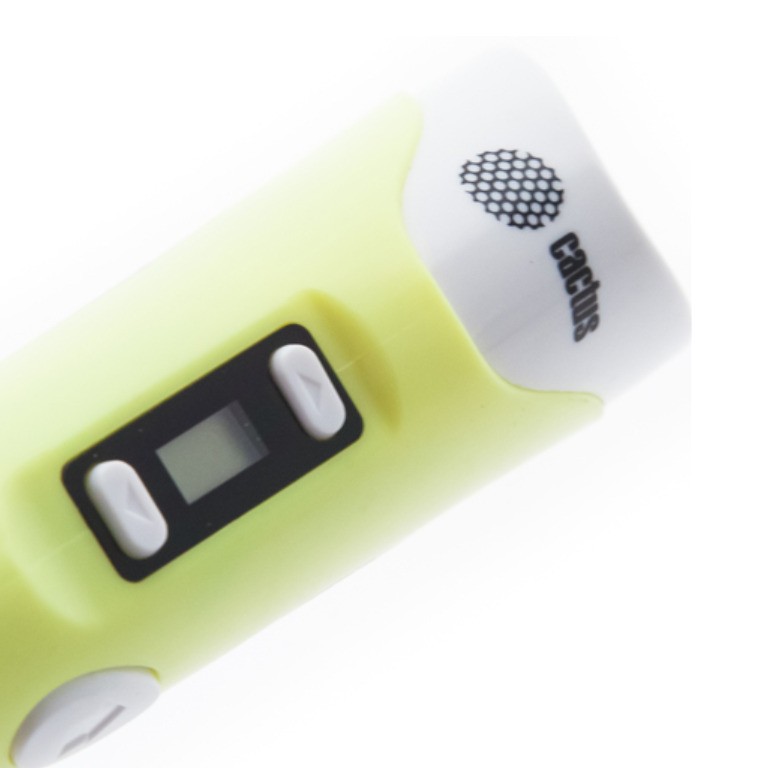 3D ручка Cactus CS-3D-PEN-A-BL PLA ABS LCD, желтый