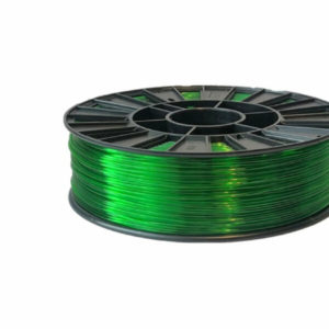 PETG пластик для 3d принтера Стримпласт зеленый прозрачный 1,75мм 1,0 кг — изображение 4