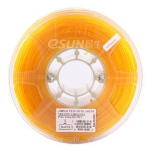 PETG пластик для 3D печати ESUN ярко-желтый 1,75мм 1кг — изображение 4