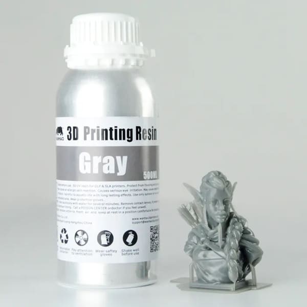 wanhao серый 500мл для 3d принтера