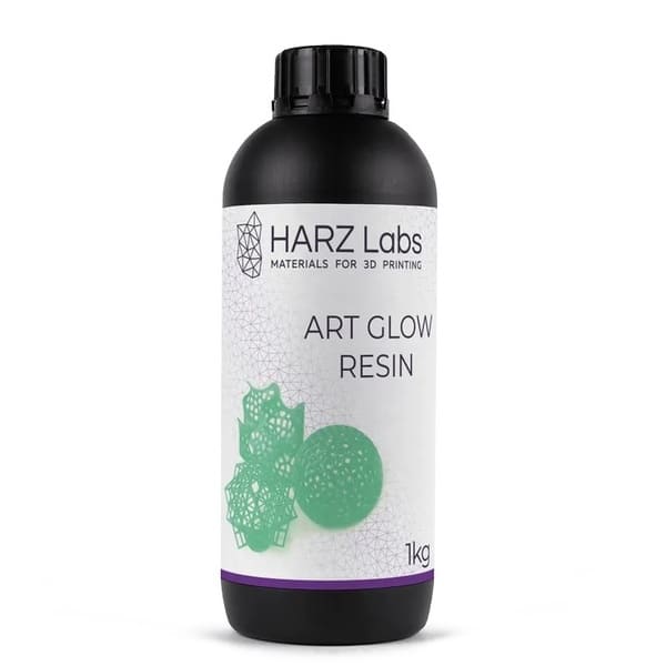 HARZ Labs ART Glow Resin svetyashchijsya zelenyj HARZ Labs ART Glow Resin фотополимер