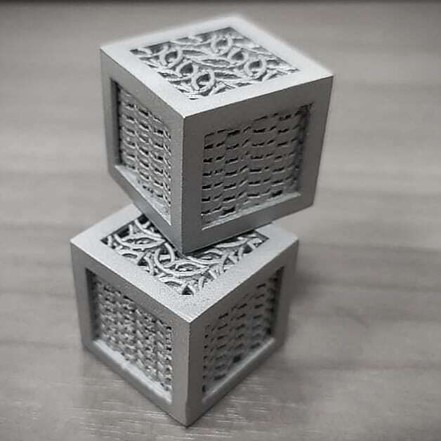 кубики из алюминия