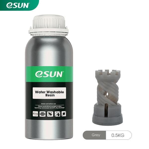 фотополимер-esun-water-washable-для-3d-принтера-серый