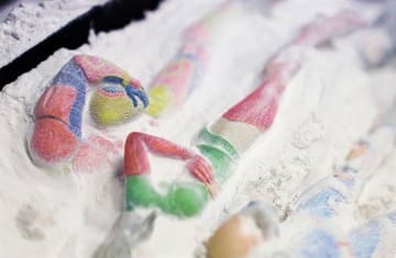 цветная печать гипсополимерами