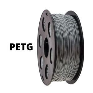 PETG пластик для 3D печати Bestfilament серебристый-металлик 1,75мм 1кг — изображение 2