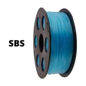 SBS пластик для 3D печати Watson Bestfilament голубой 1,75мм 0,5кг — изображение 2