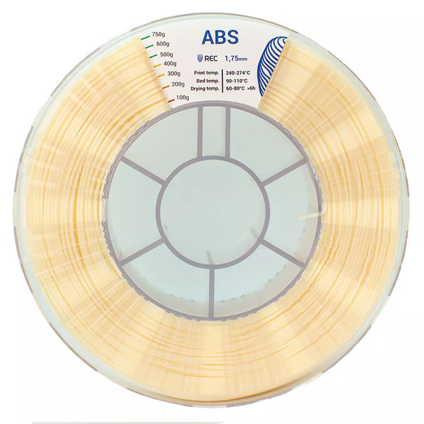 abs пластик rec 750г, 1.75