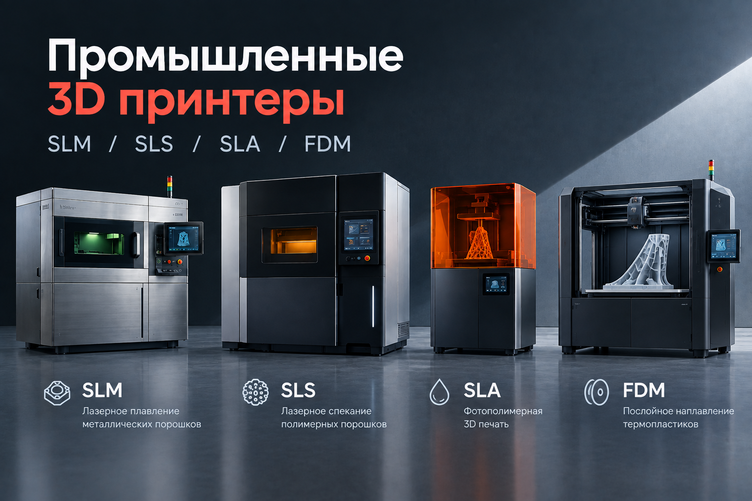 Промышленные 3D принтеры